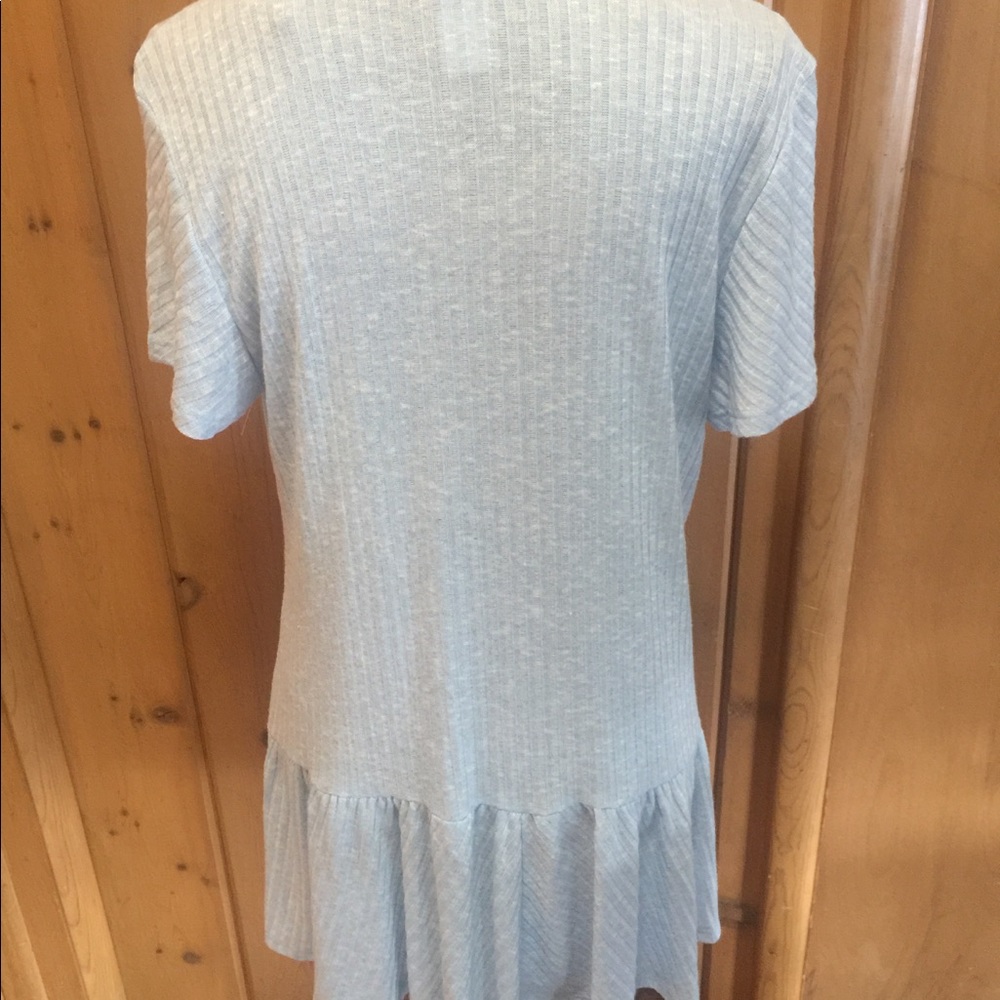 NWT Plus Size Baby Blue Tunic - Picture 3 of 3